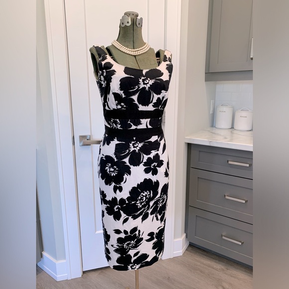 Vintage Style black and white dress! - XS/Small - Picture 3 of 5